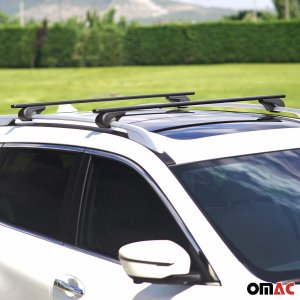 Mercedes GLE Roof Rack Cross Bars - Omac - Solid-Alpha V1 - Black - 2018
